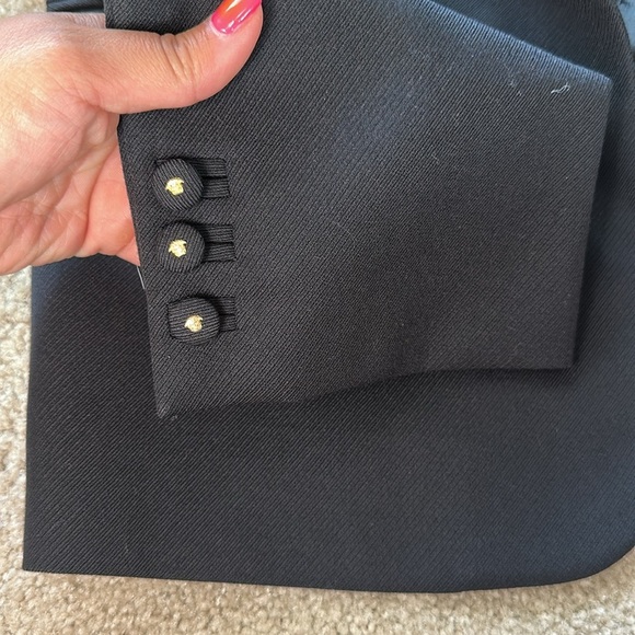 Gianni Versace Couture Designer Women's Wool Blazer Jacket 48 Rare Vintage - Picture 12 of 12